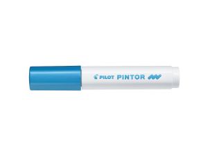 Marker specjalistyczny Pilot PINTOR metaliczny, niebieski metaliczny M mm (PISW-PT-M-ML)