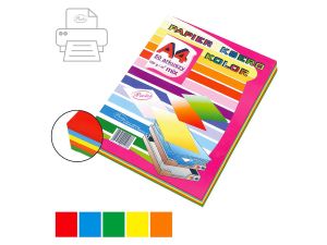 Papier kolorowy Protos A4 - mix 160 g