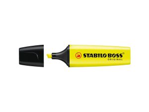 Zakreślacz Stabilo BOSS, żółty 2,0-2,5 mm (70/24)
