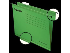 Teczka zawieszkowa Esselte standardowe A4 - zielony 210 g (90318)