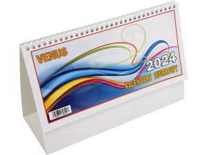 Kalendarz biurkowy Beskidy Wenus biurkowy poziomy 175 mm x 270 mm (B5)