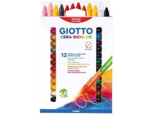 Kredki świecowe Giotto Cera Bicolor 24 kol. (291300)