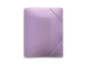 Teczka plastikowa na gumkę Tadeo LUX PP-102 A4 pastelowa fioletowa A4 kolor: fioletowy (TT8346)
