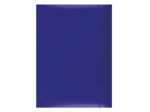 Teczka kartonowa na gumkę Office Products A4 kolor: niebieski 300g (21191131-01)