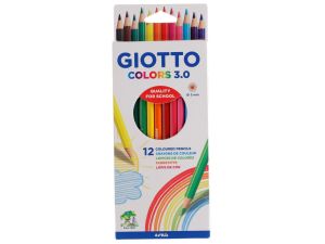 Kredki ołówkowe Giotto Colors 3.0 12 kol. (276600)
