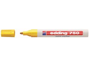 Marker specjalistyczny Edding 750, żółty 2,0-4,0 mm okrągła końcówka