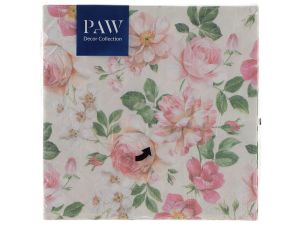 Serwetki Paw Lunch Roses Glory (cream) - mix 330 mm x 330 mm (SDL127611)