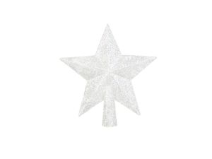 Szpic Arpex gwiazda brokatowa biaŁa 130mm (BN5830BIA-9661)