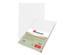 Karton do bindowania Titanum skóropodobny A4 - biały 250 g