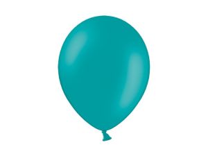Balon gumowy Partydeco turkusowy 270mm 12cal (12P-013)