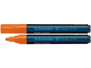 Marker olejowy Schneider Maxx 270, pomarańczowy 1,0-3,0mm (127006)