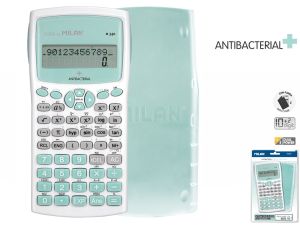 Kalkulator kieszonkowy Milan Antibacterial (159110IBGGRBL)