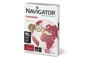 Papier ksero Navigator Presentation A4 - biały 250k. 100 g 210 mm x 297 mm
