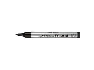 Marker permanentny Toma, czarny 1,5 mm okrągła końcówka (TO-090 3 2)