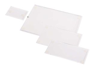 Tabliczka samoprzylepna Panta Plast przezroczysty 110x230 (0403-0013-00)
