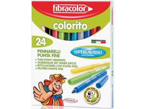 Flamaster Fibracolor colorito 24 kol.