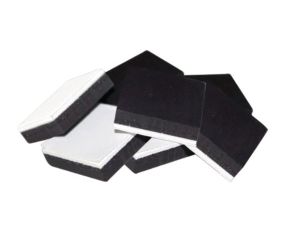 Magnes Titanum Craft-Fun Series kwadraty samoprzylepne - czarne 12,4 mm x 12,4 mm