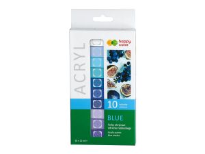 Farba akrylowa Happy Color kolor: niebieska 12 ml (HA 7370 0012-B10)