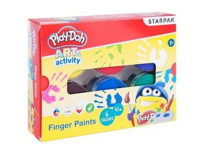 Farba do malowania palcami Starpak Play-doh 40ml 6 kolor. (453900)