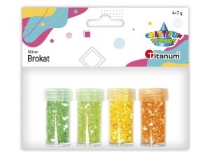 Brokat Titanum Craft-Fun Series kolor: mix 4 kolor. (21HL0820-114(1))