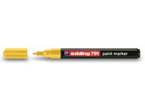 Marker olejowy Edding 791, żółty 1,0-2,0 mm