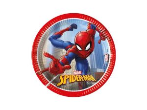 Talerz jednorazowy Godan Spiderman śr. 200mm 8 szt (94054)