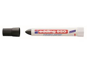 Marker specjalistyczny Edding 950, czarny 10 mm okrągła końcówka