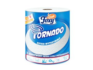 Ręcznik rolka Foxy Tornado kolor: biały