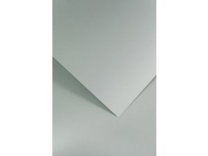 Papier ozdobny (wizytówkowy) Galeria Papieru gładki jasnoszary satynowany A4 - szary 210g (205504)