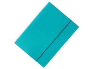 Teczka kartonowa na gumkę VauPe A4 kolor: turkusowy (308/05)