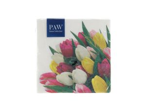 Serwetki Paw of Tulips - mix 330 mm x 330 mm (SDL121500)