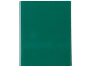 Teczka z szerokim grzbietem na rzep VauPe A5 kolor: zielony (312/06)
