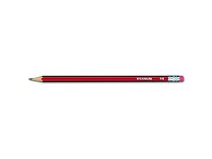 Ołówek techniczny Titanum 4H z gumką 12 szt.
