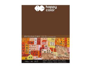 Blok rysunkowy Happy Color rysunkowy eko młody artysta A4 150g 25k (HA 3715 2030-A25)