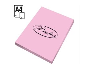 Papier kolorowy Protos A4 - różowy jasny