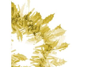 Łańcuch Arpex dekoracyjny matowy listki złote (BG4797ZŁO)