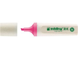 Zakreślacz Edding textmarker ekologiczny rożowy, różowy 5,0 mm (24/009/R)