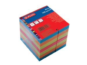 Kostka papierowa Herlitz - mix 90 mm x 90 mm x 90 mm (9930157)