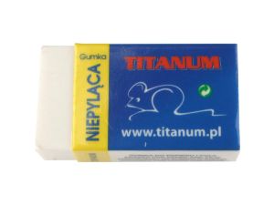 Gumka do mazania Titanum niskopyląca (TOF4036)