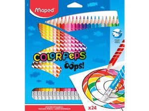 Kredki ołówkowe Maped Colorpeps 24 kol. (832824)