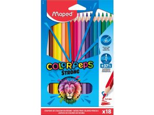 Kredki ołówkowe Maped Colorpeps 18 kol. (862718)