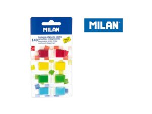 Zakładka indeksująca Milan Fluo 140k 45 mm x 12 mm (4111604)