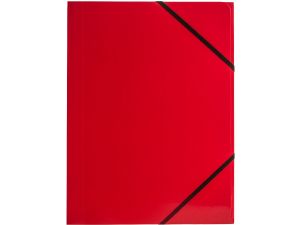 Teczka kartonowa na gumkę Tetis A4 kolor: czerwony 350g 320mm x 240mm (BT600-C)