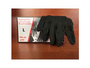 Rękawiczki jednorazowe diagnostyczne L 100 szt