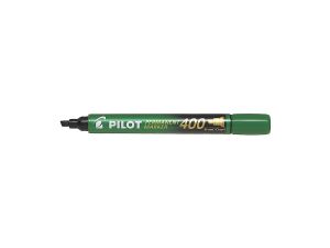 Marker permanentny Pilot, zielony 4,0 mm ścięta końcówka (SCA-400-G)