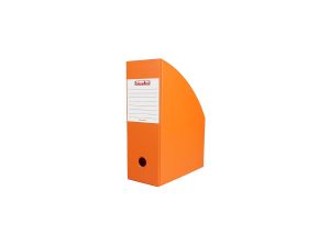 Pojemnik na dokumenty pionowy Biurfol 10 cm A4 - pomarańczowy (KSE-36-04)