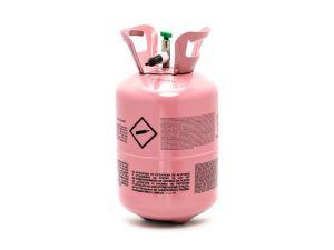 Butla z helem Partydeco różowy, 30 balonów (BZH1-30-081)