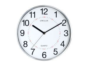Zegar ścienny Unilux Aria metaliczny szary (400094280)