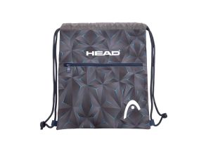 Plecak (worek) na sznurkach Head 3D Blue - czarna (507022050)