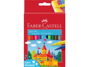 Flamaster Faber Castell zamek 24 kol. (554202)